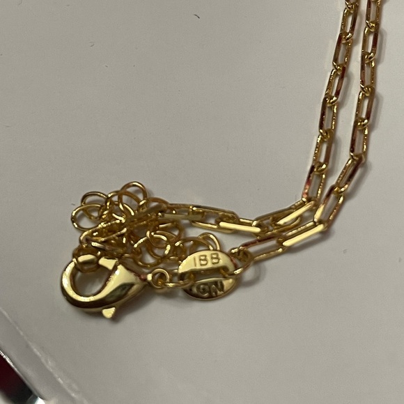 Rare CC Chic BLACK Cat Pendant  on 18KGP chain - Picture 5 of 8